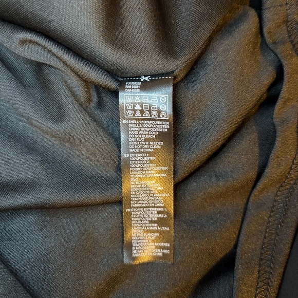 Medium Forever 21 Black Chiffon Mini Dress Sequin Top Keyhole Cutout - Picture 5 of 11